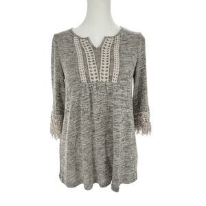 Vintage Windham Pointe Polo Shirt Large Green Cream Colorblock Banded Hem